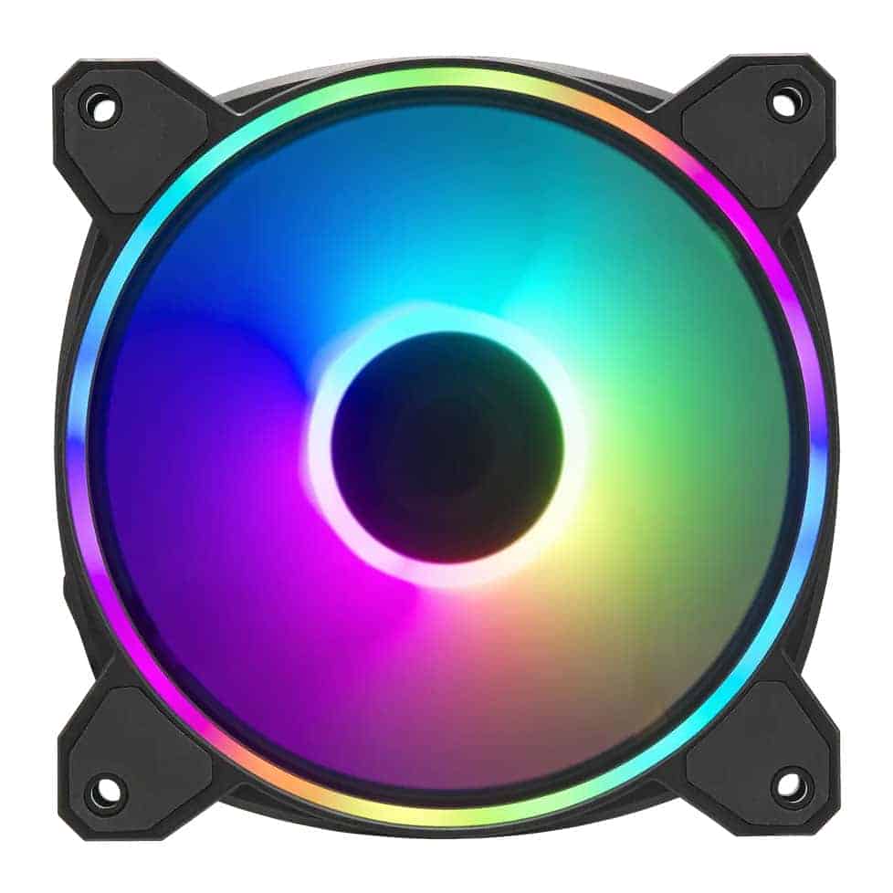 (image for) CoolerMaster MF120 Halo2 120mm Black ARGB Fan 3-Pack